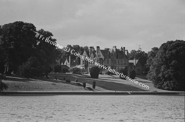 GLASLOUGH HOUSE  HOUSE FROM LAKE